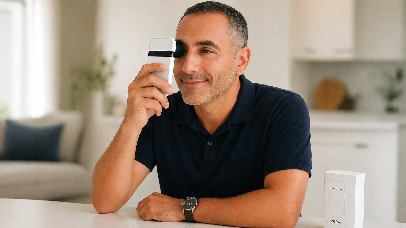 Connect VERAI device to smartphone
